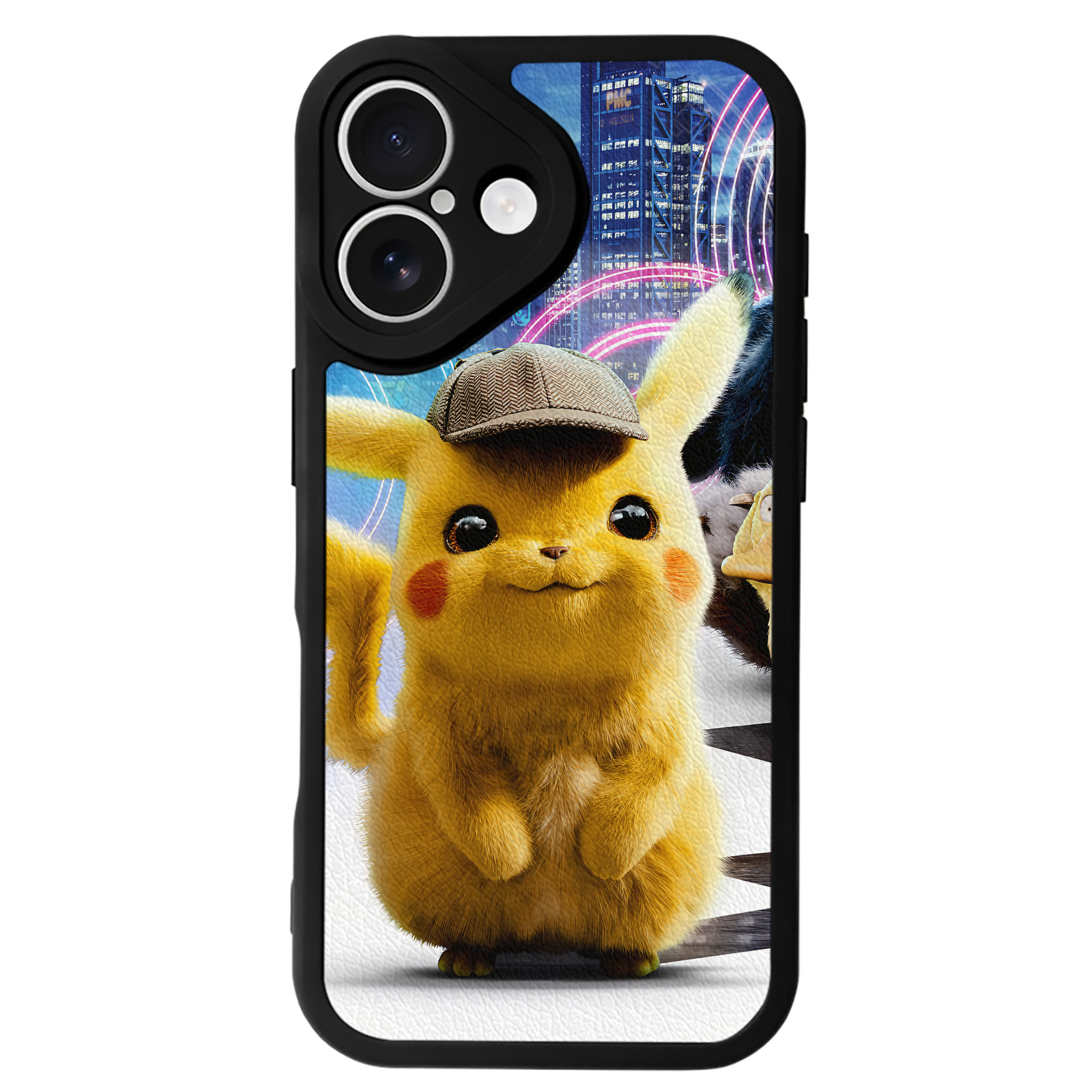 （画像用） ポケットモンスター Pokémon 【iPhone 16シリーズ対応】シリコンスマホケース（レザー調） 材質：シリコン